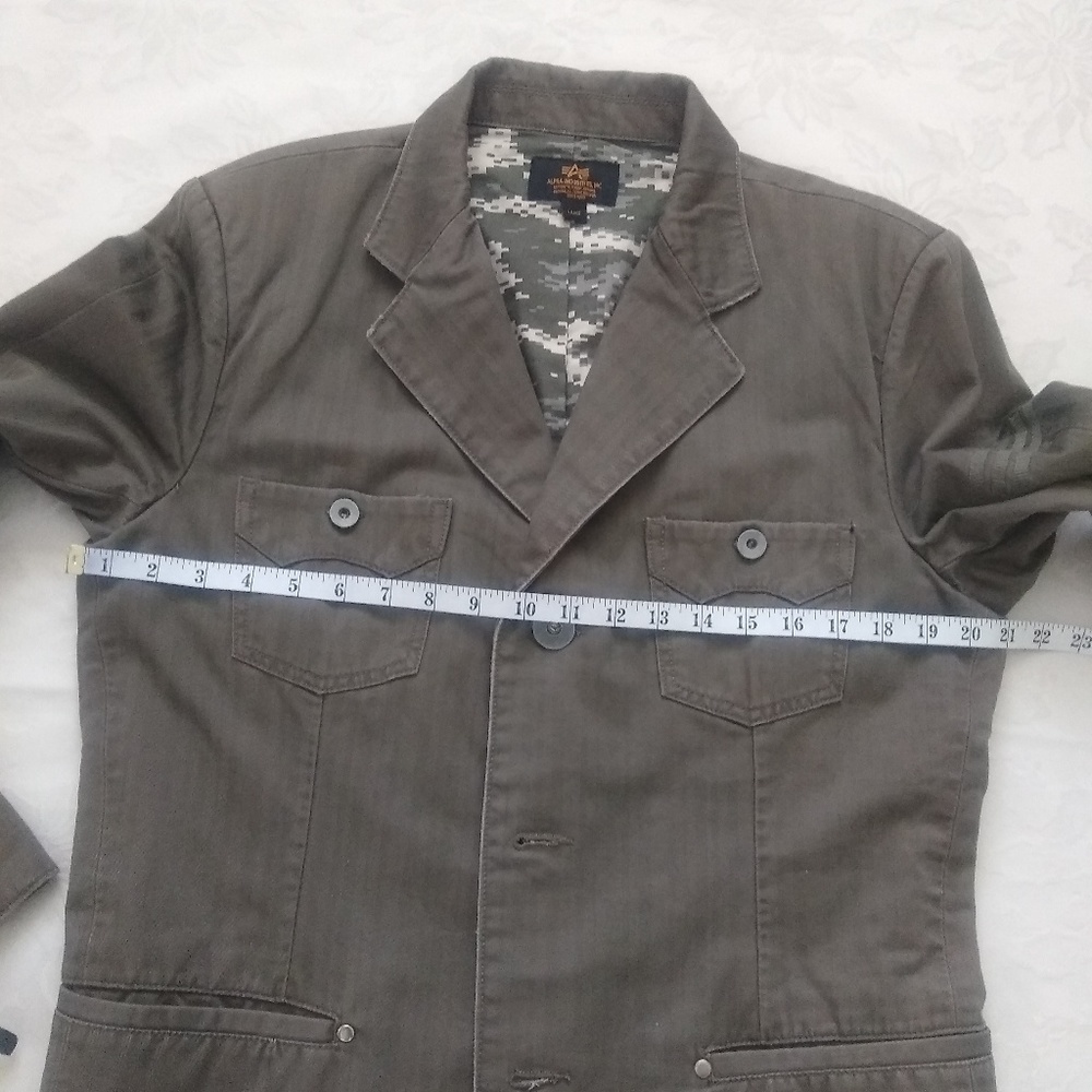 Alpha Industries Army Utility Field Embroidered J… - image 3